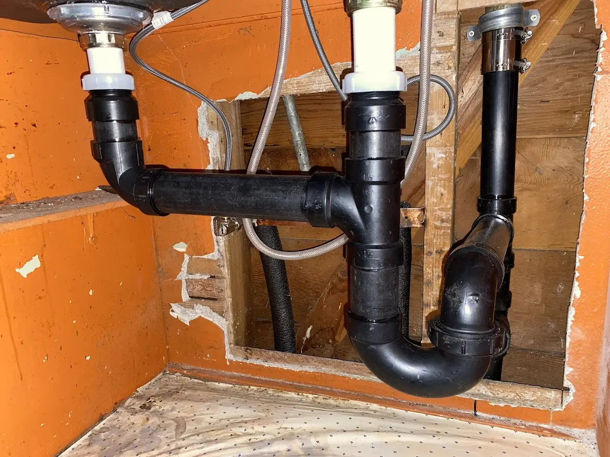 Professional Repiping Services equipment and tools on the job in Kent